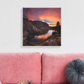 Toile Ruby Lake Sunset - John Muir Trail - Sierra Nevada (Insitu(Salon))