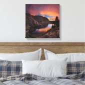 Toile Ruby Lake Sunset - John Muir Trail - Sierra Nevada (Insitu(Chambre))
