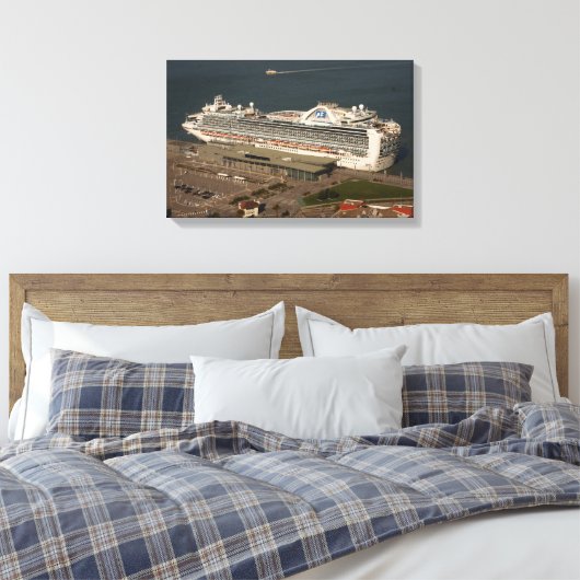 Toile Ruby Princess Cruise, SF Canvas (Insitu(Chambre))