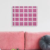 Toile Ruby Red Motif (Insitu(Salon))