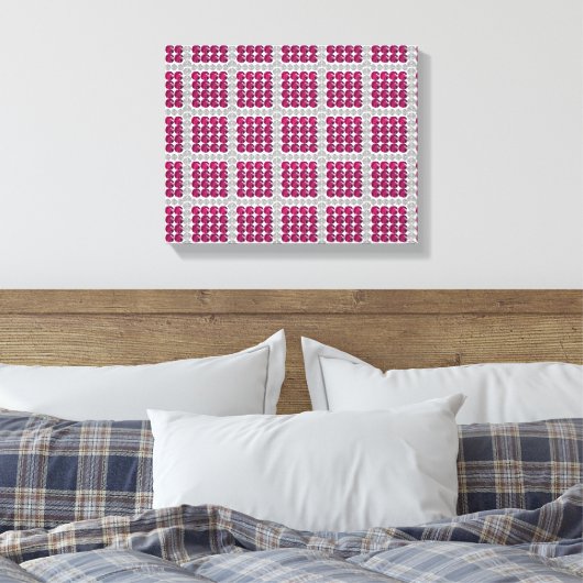 Toile Ruby Red Motif (Insitu(Chambre))