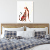 Toile Ruby Runner Leopard (Insitu(Chambre))