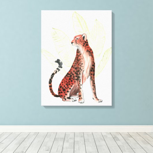 Toile Ruby Runner Leopard (Insitu (Plancher de Bois))