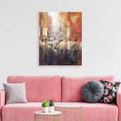 Toile rue chinoise 1992 (Insitu(Salon))