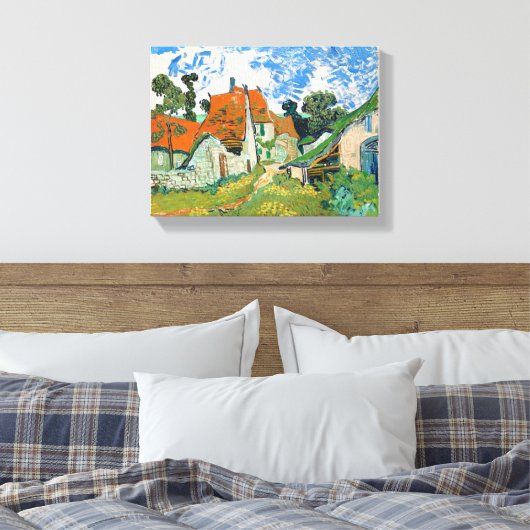 Toile Rue d'Auvers-sur-Oise (Insitu(Chambre))