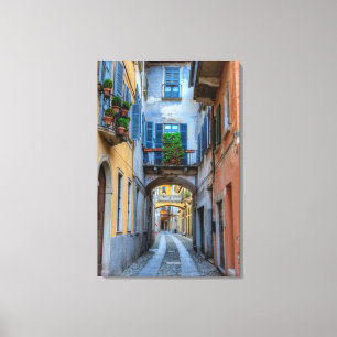 Toile Rue de la ville étroite, Italie