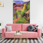 Toile Rue de Tahiti - Paul Gauguin (Insitu(Salon))