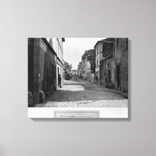 Toile Rue des Anglaises, rue de Lourcine, Paris