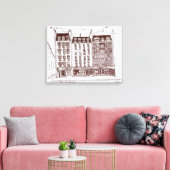 Toile Rue du Dragon, Saint-Germain-des-Prés, Paris (Insitu(Salon))