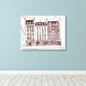 Toile Rue du Dragon, Saint-Germain-des-Prés, Paris (Insitu (Plancher de Bois))