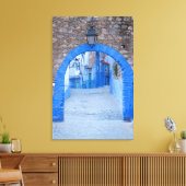 Toile Rue Étroite De Chefchaouen (Insitu(Salon))