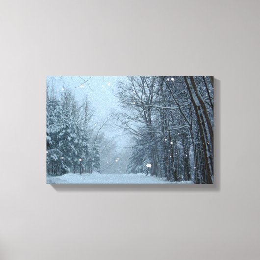 Toile Rue Neige (Recto)
