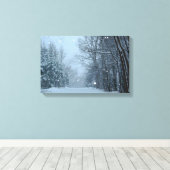 Toile Rue Neige (Insitu (Plancher de Bois))