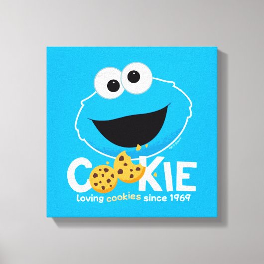 Toile Rue Sésame | Cookie Monster Lookies (Recto)