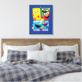 Toile Rue Sésame | Enfants Cool (Insitu(Chambre))