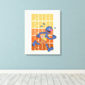 Toile Rue Sésame | Exécution de Grover (Insitu (Plancher de Bois))