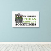 Toile Rue Sésame | Oscar le Grouch se sent Grouch (Insitu (Plancher de Bois))