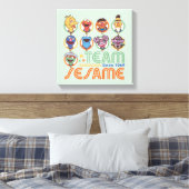 Toile Rue Sésame | Team Sesame depuis 1969 (Insitu(Chambre))