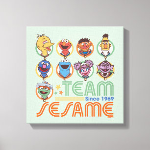 Toile Rue Sésame Team Sesame depuis 1969