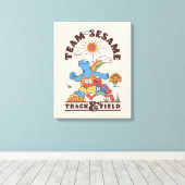 Toile Rue Sésame | Team Sesame Track & Field (Insitu (Plancher de Bois))