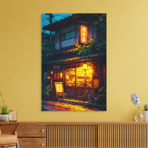 Toile Rue tranquille