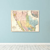 Toile Ruée vers l'or en Californie (Insitu (Plancher de Bois))