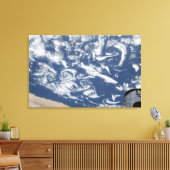 Toile Rues nuageuses vortex au large de la côte (Insitu(Salon))