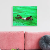 Toile Rugby à essai peinture (Insitu(Salon))