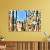 Toile Ruines de Bulow Plantation, Floride (Insitu(Salon))