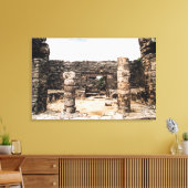 Toile Ruines Mayas À Tulum, Mexique (Insitu(Salon))