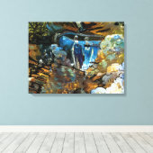 TOILE RUISSEAU CASCADE (Insitu (Plancher de Bois))