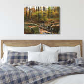 Toile Ruisseau de Fall avec reflet au parc Laurel Hill (Insitu(Chambre))