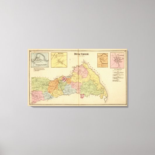 Toile Ruisseau Duck (Recto)