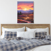 Toile Ruisseau paisible (Insitu(Chambre))