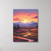 Toile Ruisseau paisible (Recto)