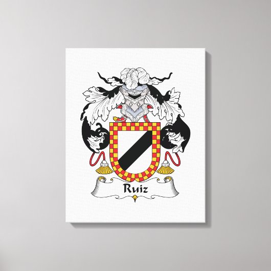 Toile Ruiz Family Crest (Recto)