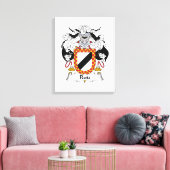 Toile Ruiz Family Crest (Insitu(Salon))