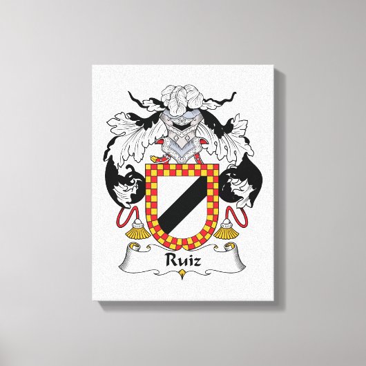Toile Ruiz Family Crest (Recto)