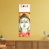 Toile Rumi Love Citation Bouddha Art Canvas Imprimer (Insitu(Salon))