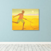 Toile Running Boy 2010 (Insitu (Plancher de Bois))