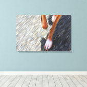 Toile Running dog (Insitu (Plancher de Bois))