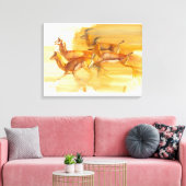 Toile Running Gazelles 2010 (Insitu(Salon))