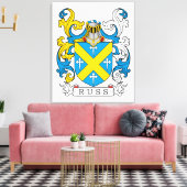 Toile Russ Family Crest (Insitu(Salon))
