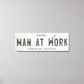 Toile Russe Moderne Agritourisme Homme Bureau long (Recto)