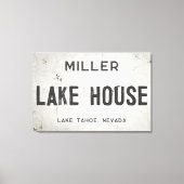 Toile Russe Moderne Industriel Agritourisme Lake House V (Recto)