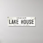 Toile Russe Moderne Industriel Agritourisme Lake House V (Recto)