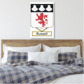 Toile Russell Family Crest (Insitu(Chambre))