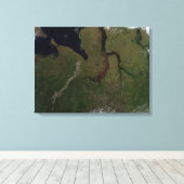 Toile Russie centrale du Nord (Insitu (Plancher de Bois))