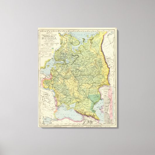 Toile Russie en Europe 4 (Recto)
