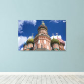 Toile Russie, Moscou, place Rouge. St. Basil's 2 (Insitu (Plancher de Bois))